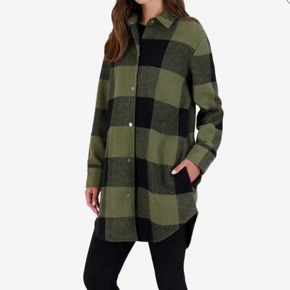 Bb Dakota Steve Madden Eldridge Buffalo Plaid Coat